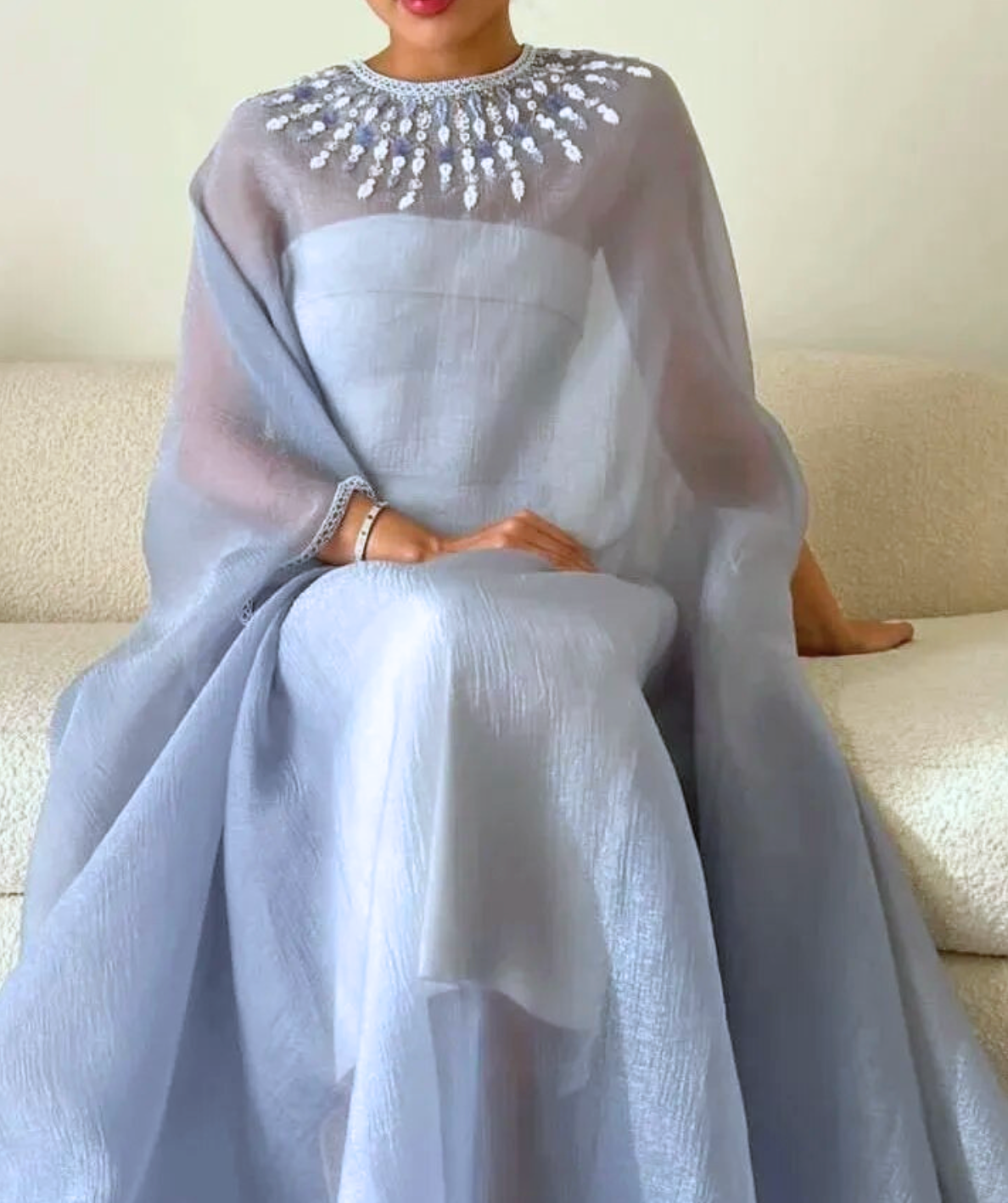silver organza dress Silver Bow Organza Midi Dress
