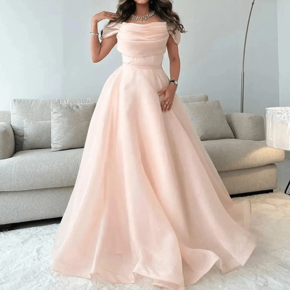 Blush Pink Off Shoulder Princess Prom Dress 22w Blush Pink Off Shoulder Princess Prom Dress 22w