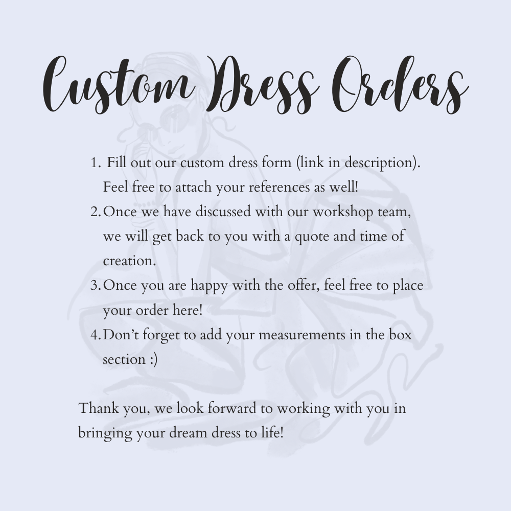 Custom Dress Order